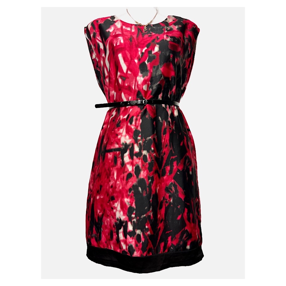 Anne Klein Multicolored Midi Dress Size 2